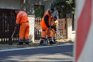 Obilazak radova na asfaltiranju Cvetne ulice na Paliću