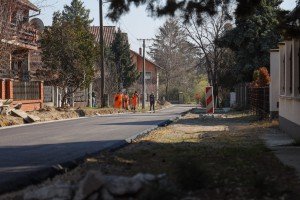 Obilazak radova na asfaltiranju Cvetne ulice na Paliću