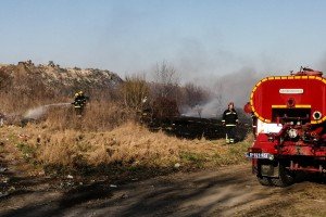 Požar u okolini Gradske deponije u Aleksandrovu