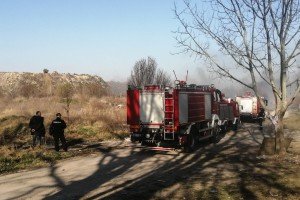 Požar u okolini Gradske deponije u Aleksandrovu