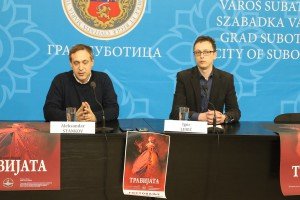 Najava opere "Travijata" Srpskog narodnog pozorišta iz Novog Sada