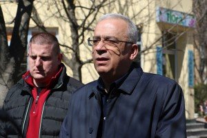 Obilazak radova na rekonstrukciji Trga maršala Tita u Bajmoku