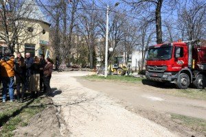 Obilazak radova na rekonstrukciji Trga maršala Tita u Bajmoku