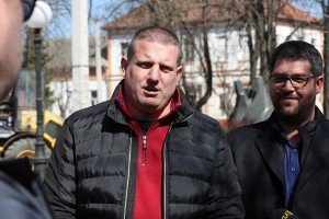 Obilazak radova na rekonstrukciji Trga maršala Tita u Bajmoku