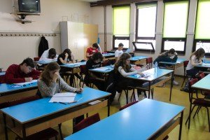 Polaganje probnog prijemnog ispita iz matematike