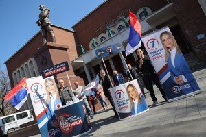 Milica Đurđević Stamenkovski - promocija predsedničke kandidature (Zavetnici)