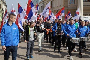 Predizborni miting Srpske napredne stranke