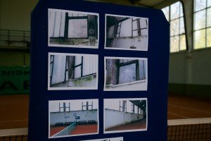 Obilazak rekonstruisane teniske hale