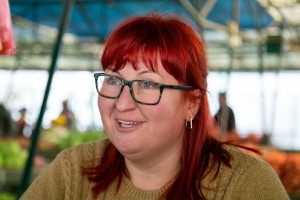 Mlečna pijaca - ponuda i potražnja, razgovor sa posetiocima i zakupcima pred uskršnje praznike