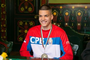 Prijem za boksera Spartaka Marka Pižuricu