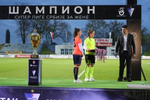 Proslava titule šampiona ŽFK "Spartak"