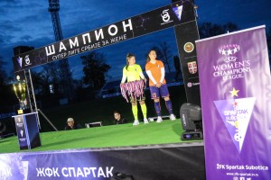 Proslava titule šampiona ŽFK "Spartak"