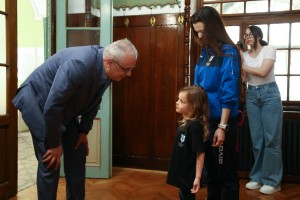 Prijem kod gradonačelnika Bakića za predstavnike Streljačkog kluba "Spartak"