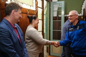 Prijem kod gradonačelnika Bakića za predstavnike Streljačkog kluba "Spartak"