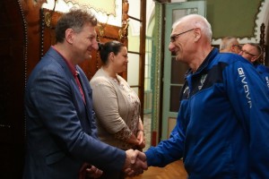 Prijem kod gradonačelnika Bakića za predstavnike Streljačkog kluba "Spartak"