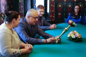 Prijem kod gradonačelnika Bakića za predstavnike Streljačkog kluba "Spartak"