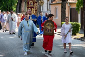 Spasovdan - litija kroz grad