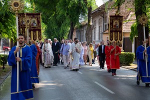 Spasovdan - litija kroz grad