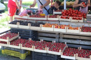 Prodaja voća i povrća u Malom Bajmoku