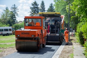 Obilazak radova na izgradnji Jasenovačke ulice na Paliću