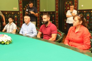 Prijem kod gradonačelnika Bakića za subotičke gimnastičare