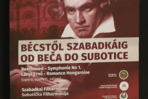 Najava koncerta Subotičke filharmonije
