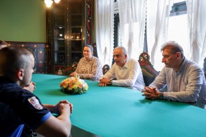 Prijem gradonačelnika Bakića za predstavnike Kluba dizača tegova "Spartak"