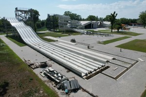 Obilazak radova na izgradnji  akva parka