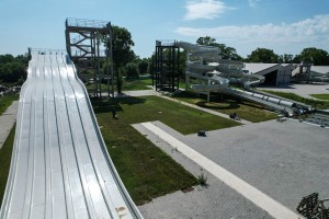 Obilazak radova na izgradnji  akva parka