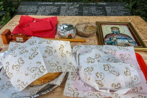 Vidovdan - slava sela Mišićeva, polaganje venaca na spomenik Živojinu Mišiću