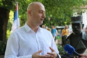 Vidovdan - slava sela Mišićeva, polaganje venaca na spomenik Živojinu Mišiću