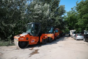 Obilazak putarskih radova u ulici Proleterskih brigada