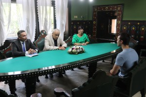 Prijem gradonačelnika Bakića za Aleksu Stevanovića, učenika robotičara