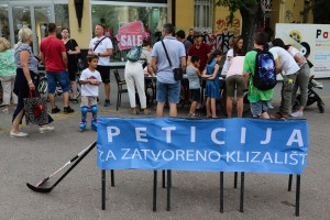 Prikupljanje potpisa podrške (peticija) za izgradnju ledene hale