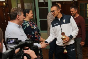 Prijem gradonačelnika Bakića za delegaciju Tenis kluba "Spartak"