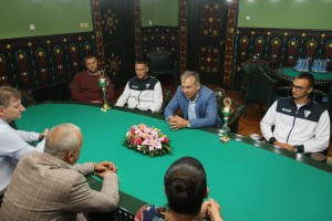 Prijem gradonačelnika Bakića za delegaciju Tenis kluba "Spartak"