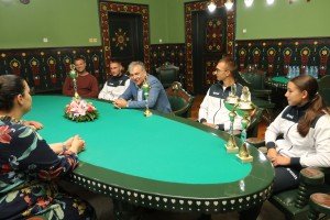Prijem gradonačelnika Bakića za delegaciju Tenis kluba "Spartak"