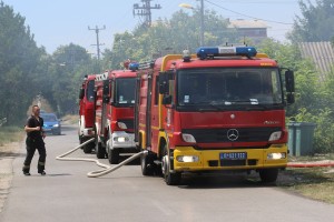 Požar u domaćinstvu u Ulici Pište Dankoa