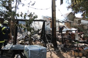 Požar u domaćinstvu u Ulici Pište Dankoa