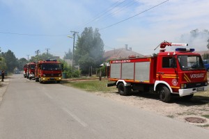Požar u domaćinstvu u Ulici Pište Dankoa