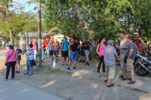 Protest protiv migranata na Makovoj sedmici