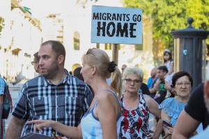 Protest protiv migranata