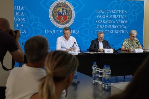 Najava Centralne proslave "Dužijance" u organizaciji Udruženja bunjevačkih Hrvata "Dužijanca"