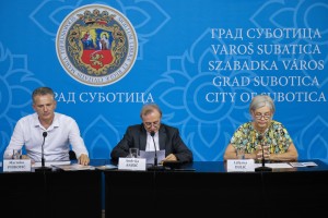 Najava Centralne proslave "Dužijance" u organizaciji Udruženja bunjevačkih Hrvata "Dužijanca"