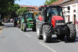 Protest poljoprivrednika u centru grada