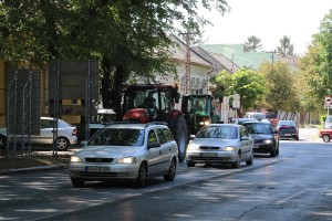Protest poljoprivrednika u centru grada
