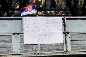 Treći dan protesta poljoprivrednika u centru grada