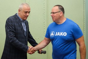 Prijem gradonačelnika Bakića za delegaciju UEFA i ŽFK "Spartak"