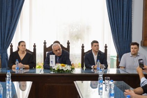 Prijem gradonačelnika Bakića za delegaciju UEFA i ŽFK "Spartak"