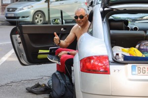 5. Subotički polumaraton - otvaranje, zagrejavanje i trke